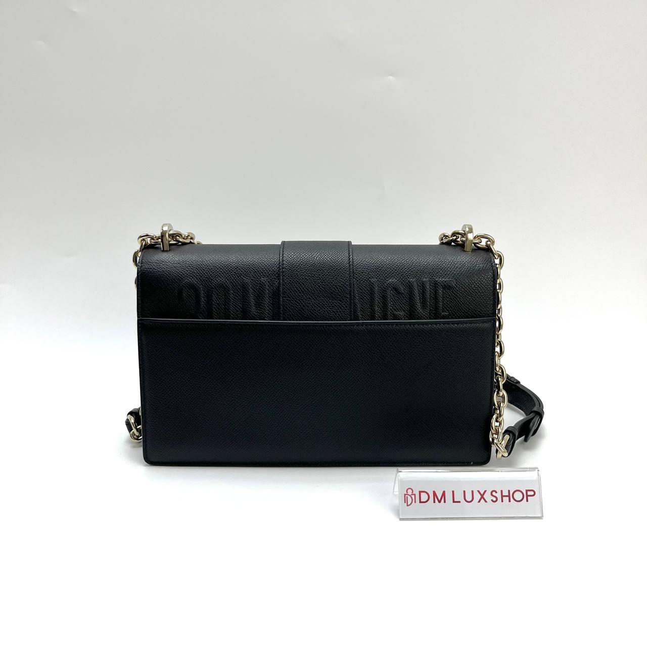Dior Montaigne 30 Black GHW