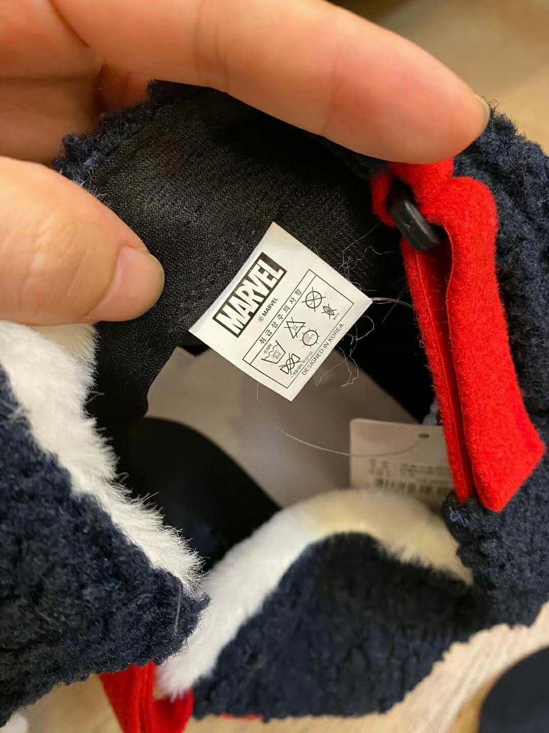 韓國進口 Marvel兒童毛毛帽 - 1件 - 現貨