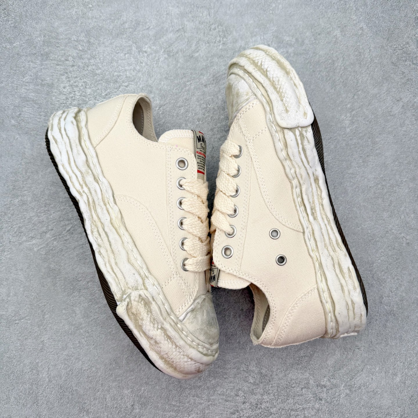 Maison Mihara Yasuhiro MMY Peterson OG Sole Canvas Low-top Sneaker