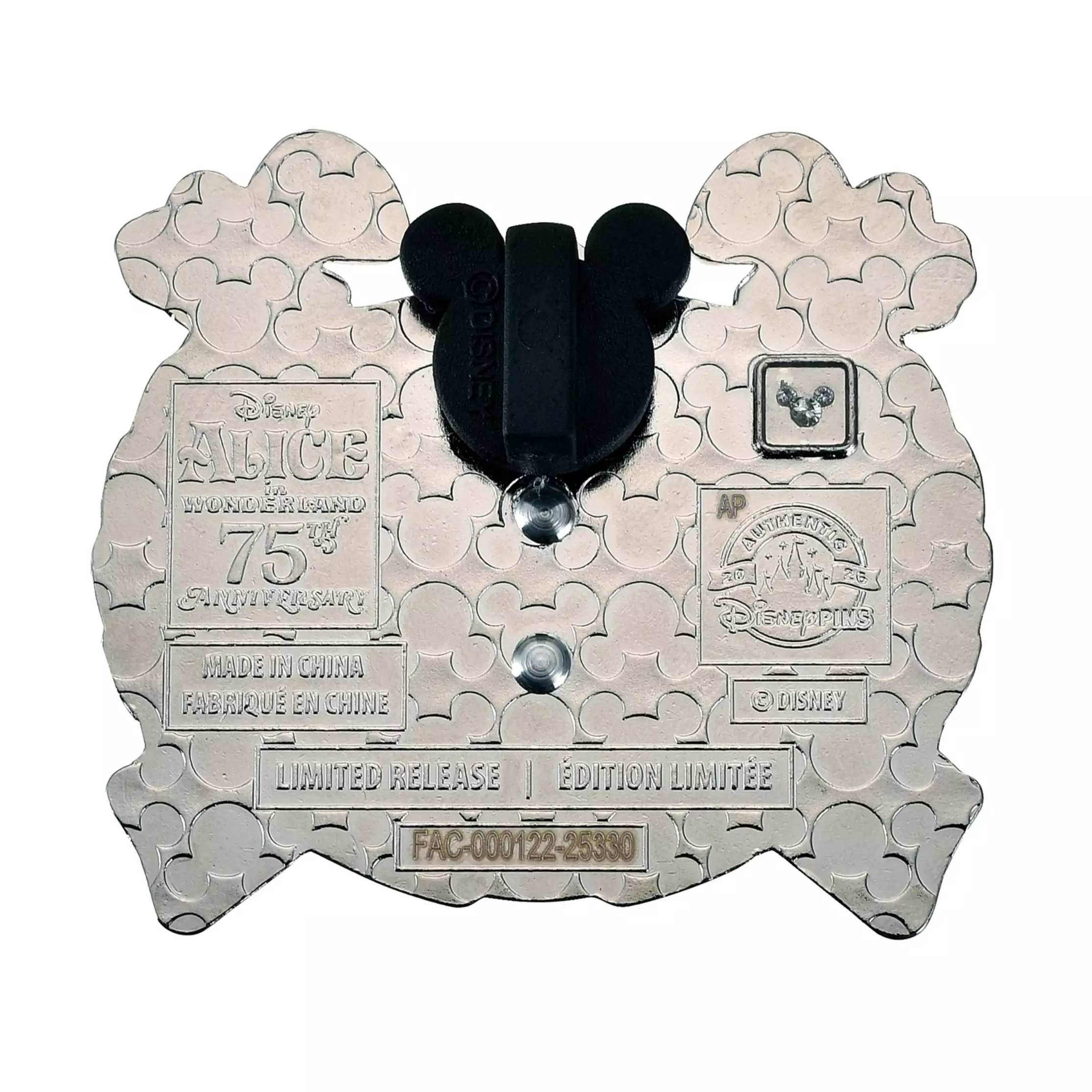 🌸 【預訂】Alice Pin  <日本限定> - Alice in Wonderland 75th Anniversary