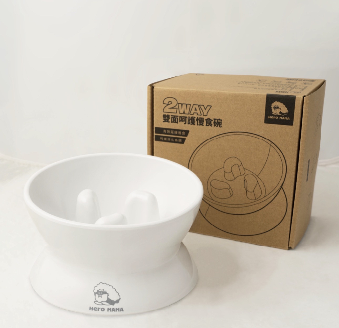 HeroMama 雙面呵護慢食碗