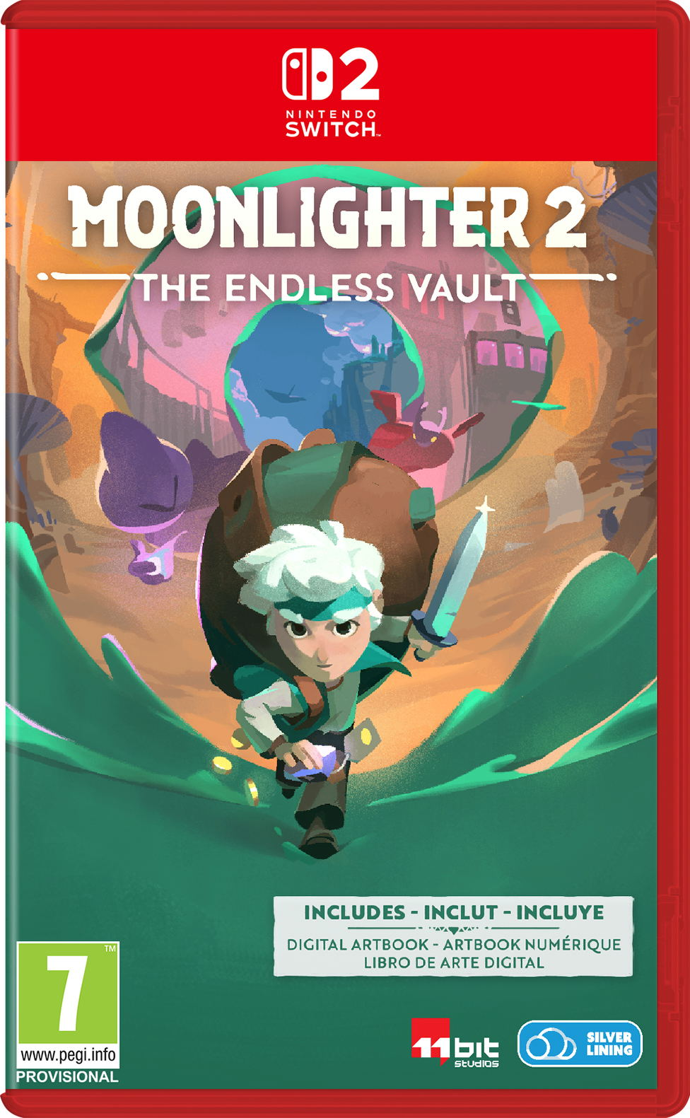 【預售 13/11】NS 夜勤人 2：無盡寶庫 Moonlighter 2: The Endless Vault 中/英/日文  (英文封面)  PO1101