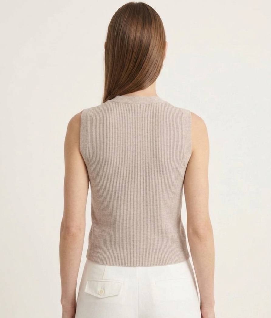 W8366 - Knit Vest