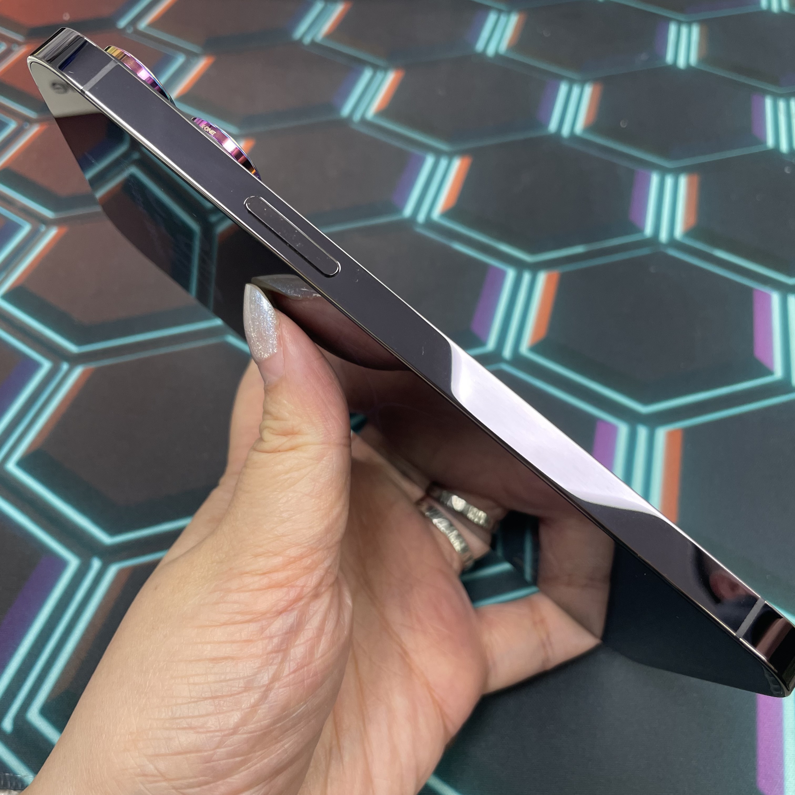 *7192 14 Pro max 完美機 1TB 電81 紫色 purple