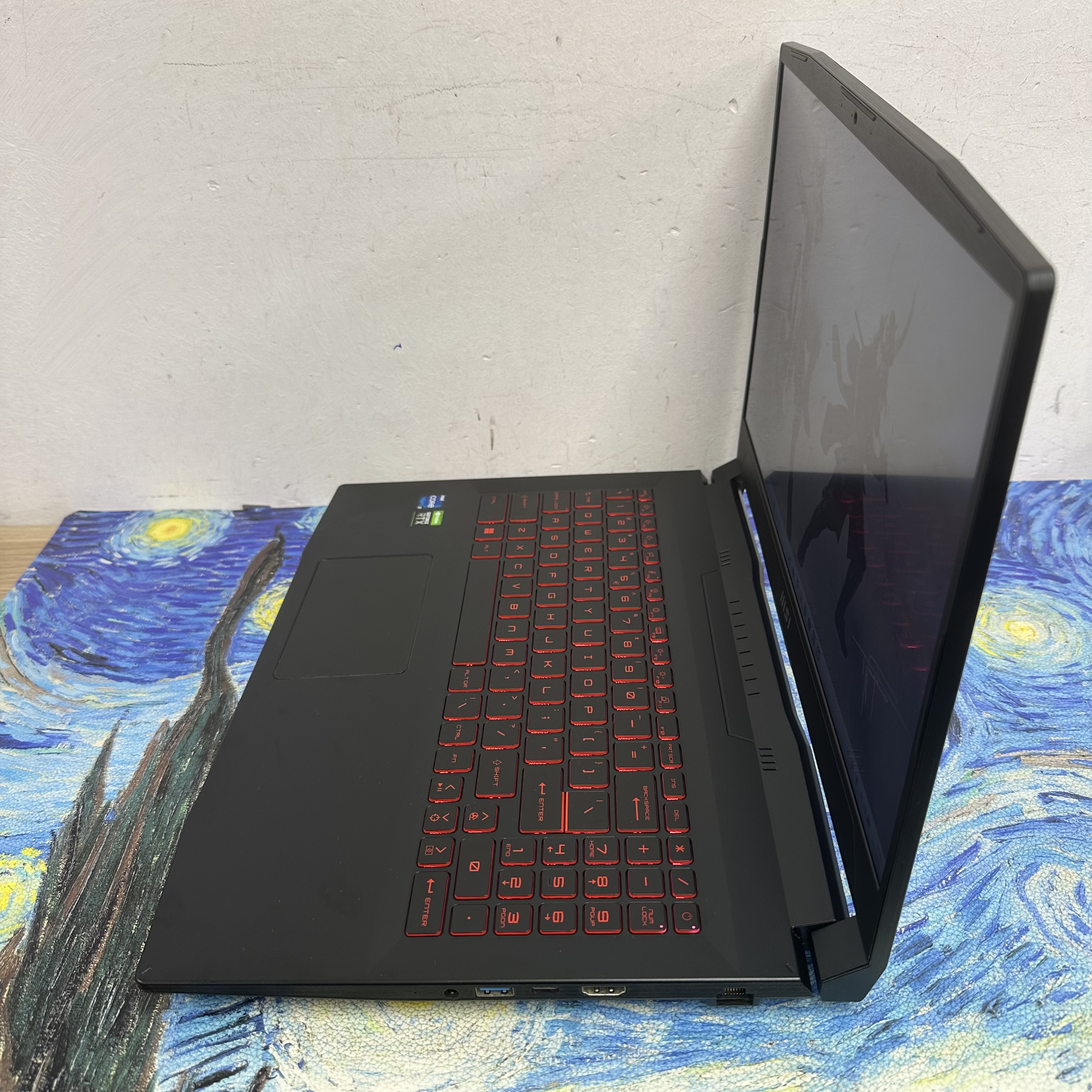 #6042 MSI  i7-11800H/8,16,32GB Ram/256,512GB,1TB SSD/15.6吋Mon/144Hz 高刷/紅色背光Keyboard/RTX 3060獨立顯示卡/ Gaming Laptop / Notebook / PC / Office / Work / gaming notebook / Netflix / Movie / Windows / win 11