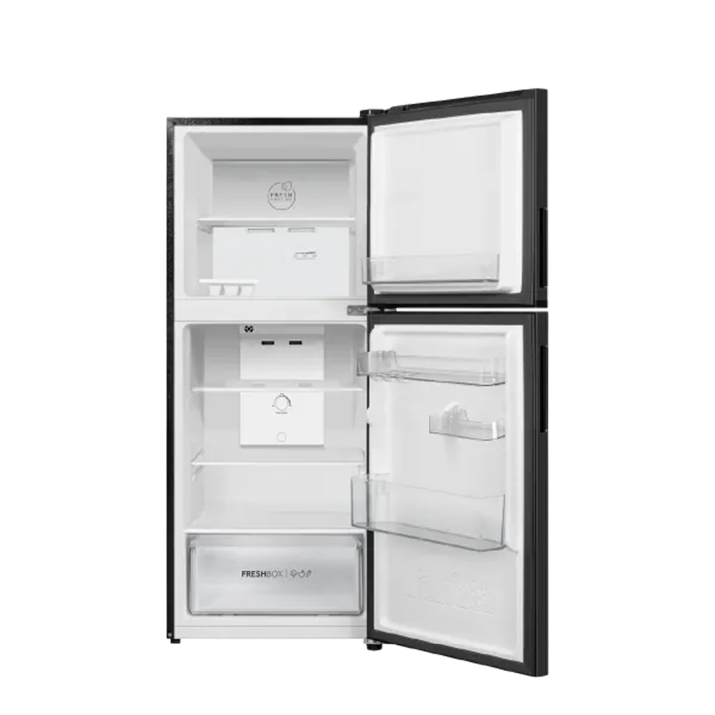 Haier 240L 2-Door Refrigerator Black (HRF-T240XM)