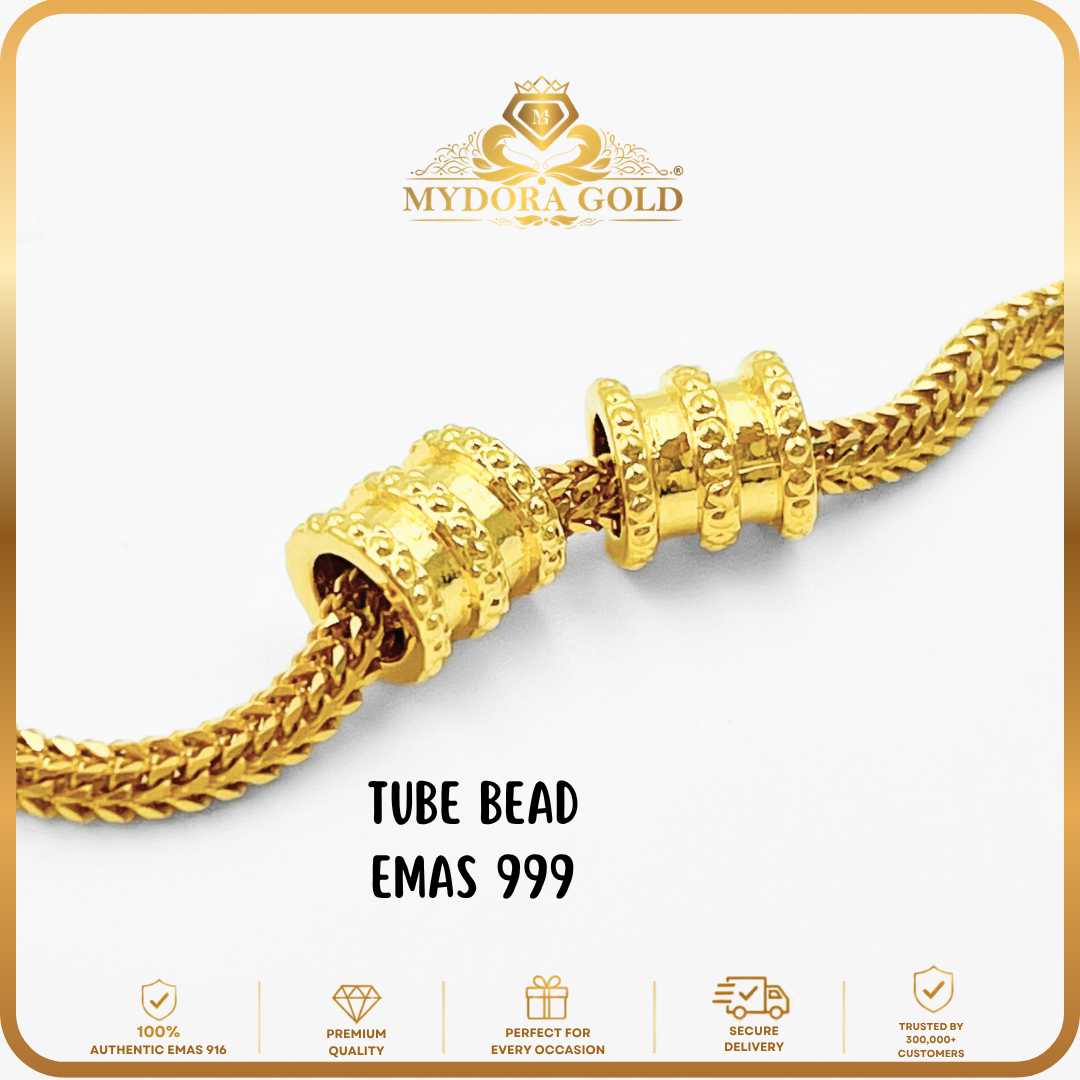 MYDORA Tube Bead 999 | EMAS 999