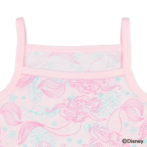 🇯🇵預訂 日本直送🇯🇵吸水速乾系列美人魚印花網眼吊帶背心打底內衣三件套