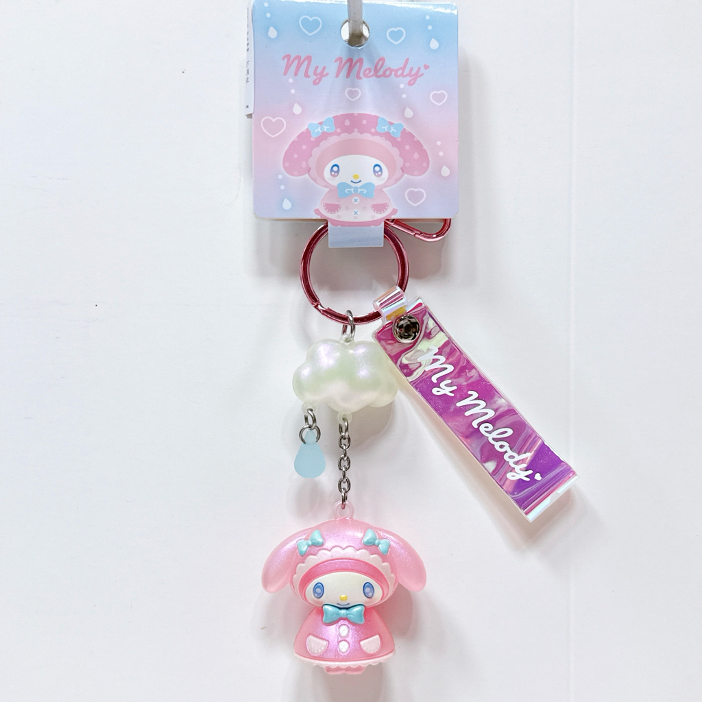 日本版Sanrio 雨衣系列公仔掛飾/鎖匙扣