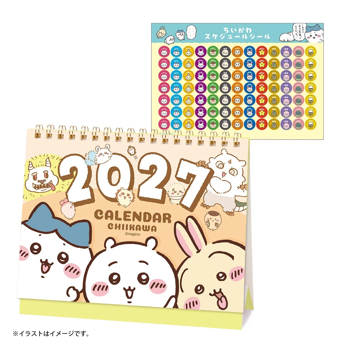 🌸 【預訂】2027 Calendar - Chiikawa 9/10 新品