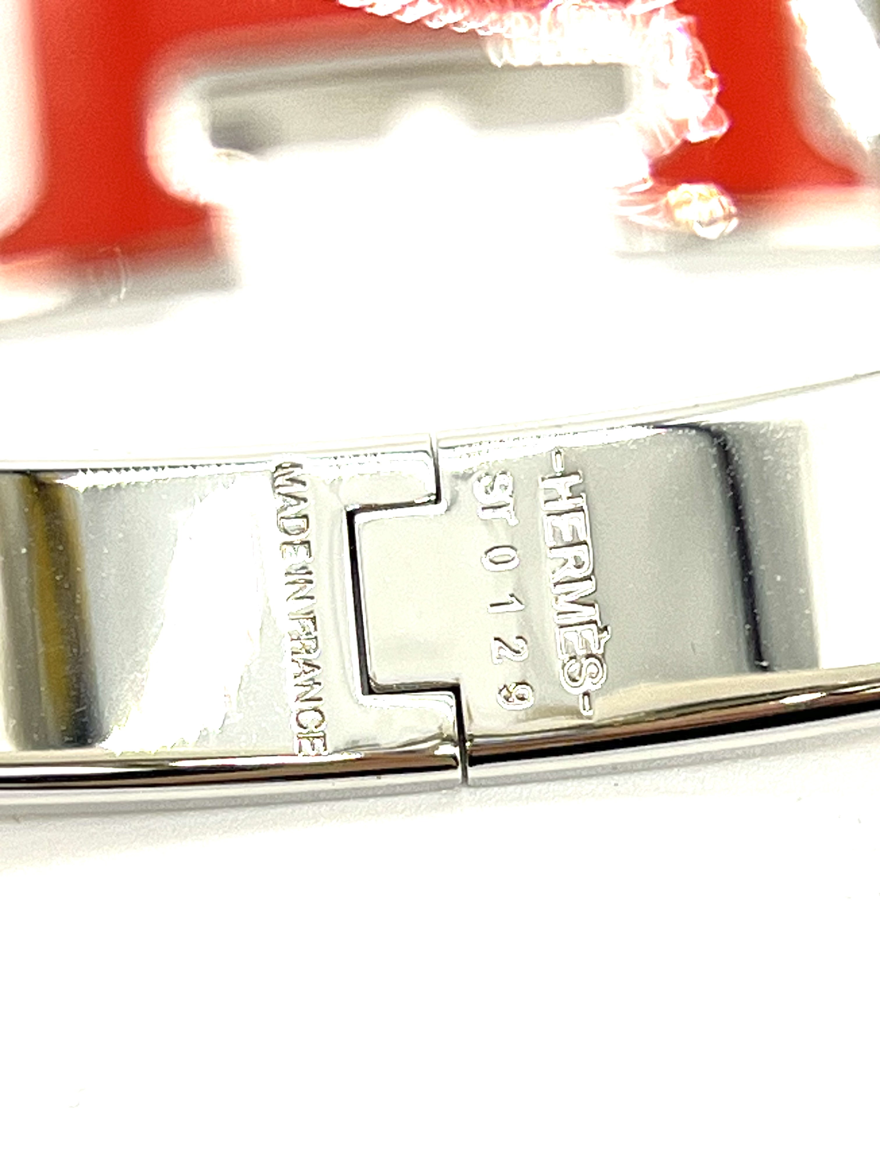 Pre-Owned HERMÉS Clic H Bracelet / Product Code: 26051209