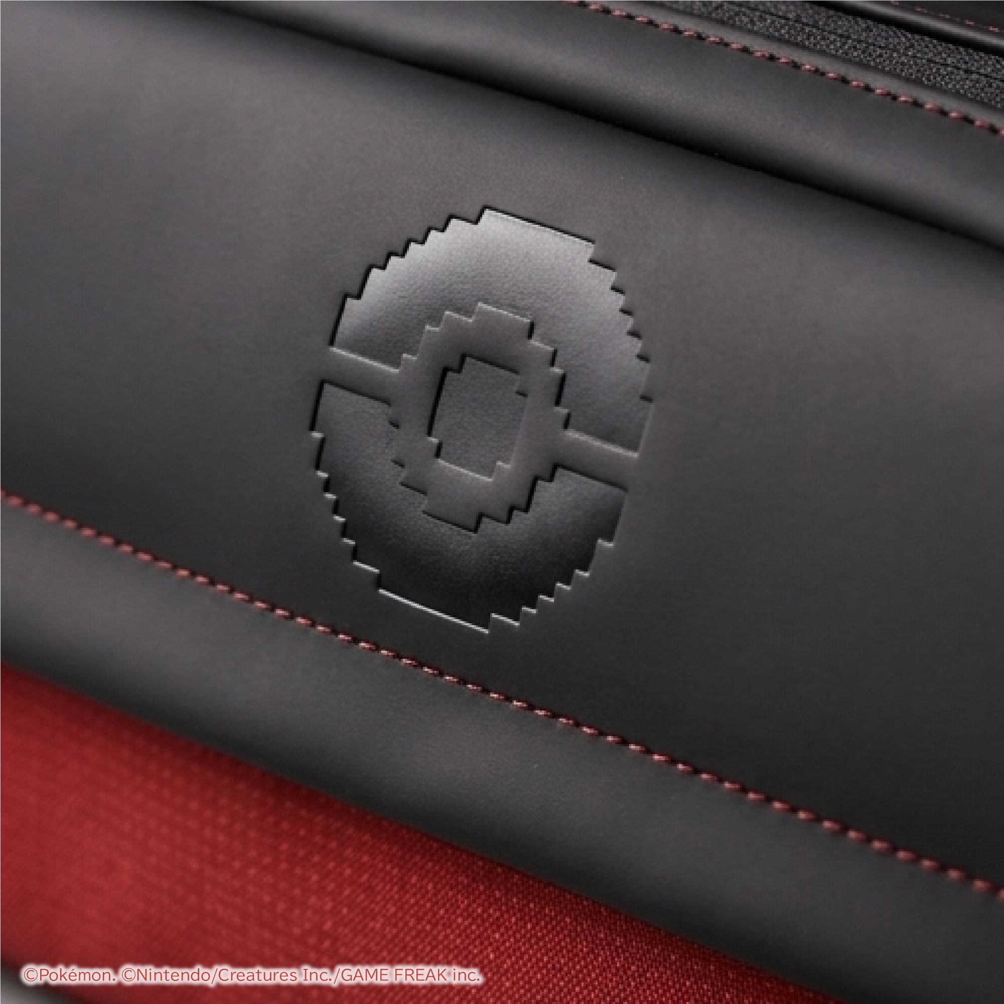 HORI NS2 單肩包 寶可夢像素風紅 (NSX-190)        HORI NS2  Shoulder Bag Pokémon Pixel Art Red (NSX-190)