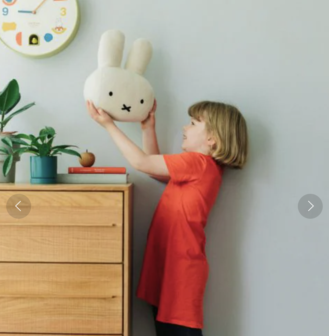 🐰現貨 - miffy X Studio Clip  限定 ～ miffy 頭 Cushion （ 可掛牆當裝飾 )