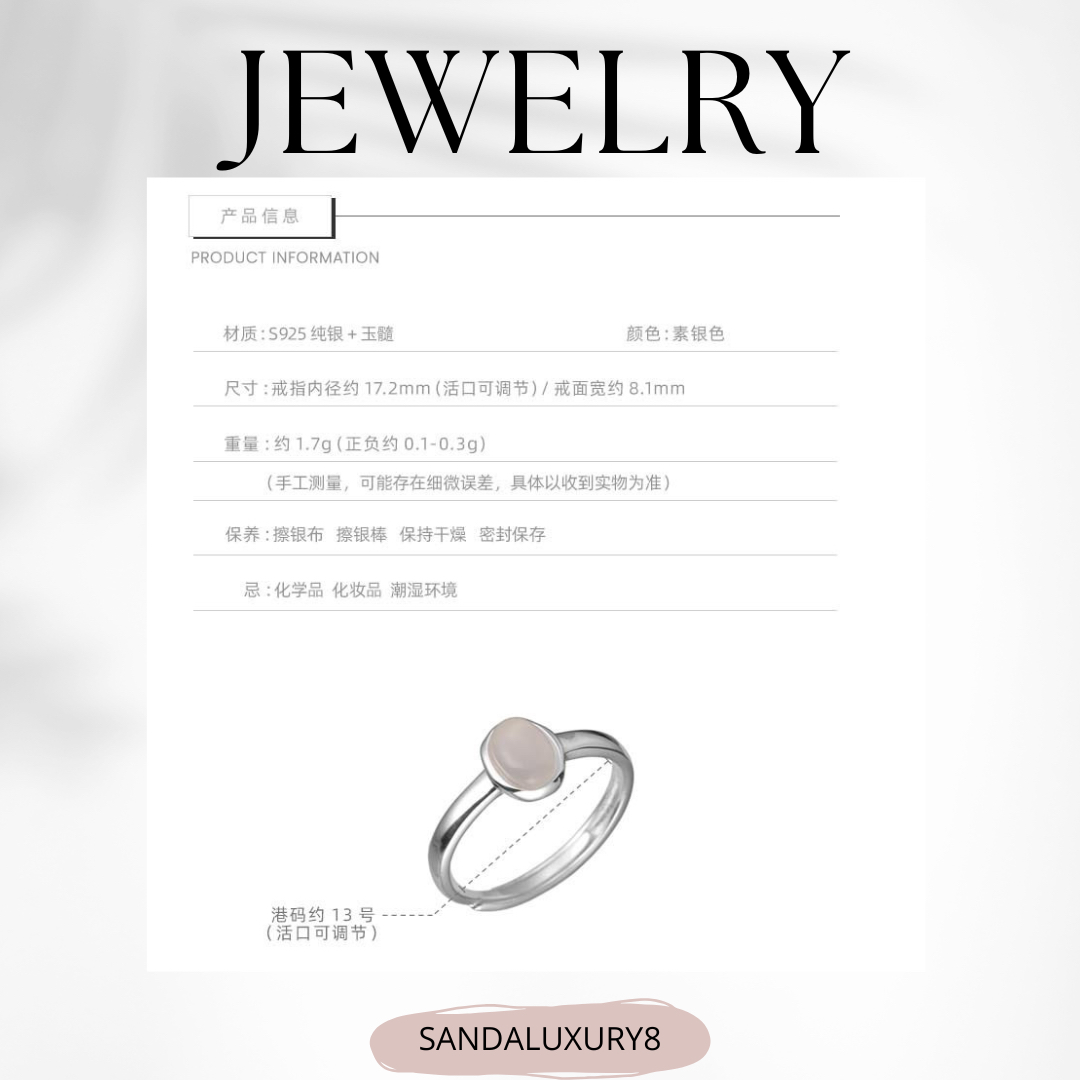 Jewellery Collection Silver Classic Ring