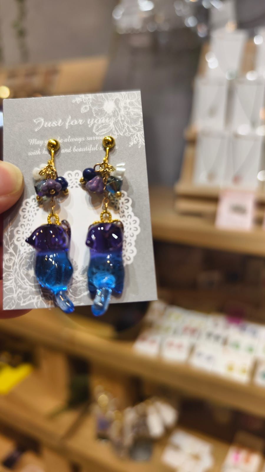 Handmade 猫猫earrings