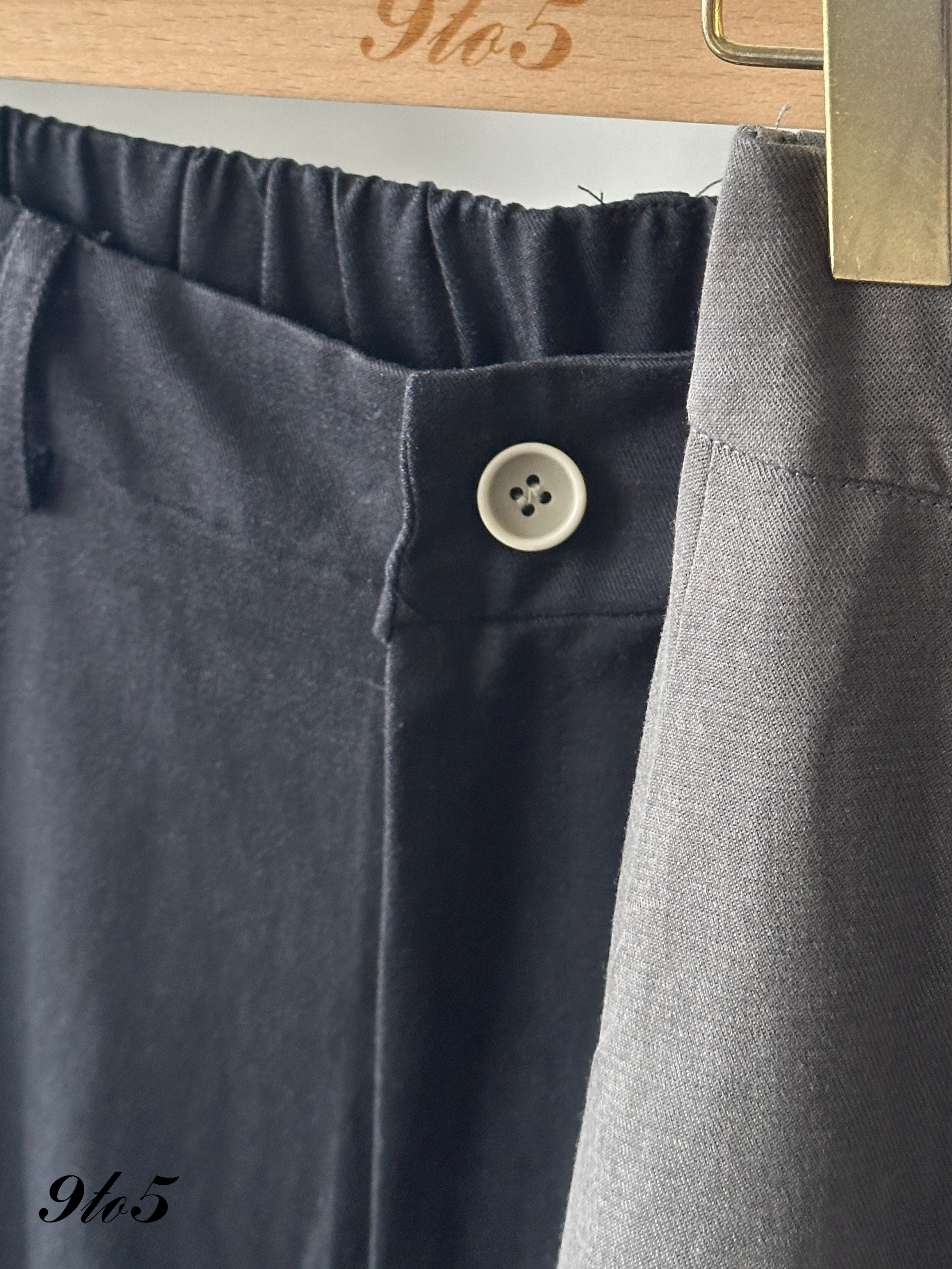 S1913 Long Curved Pants - 3 Colors 