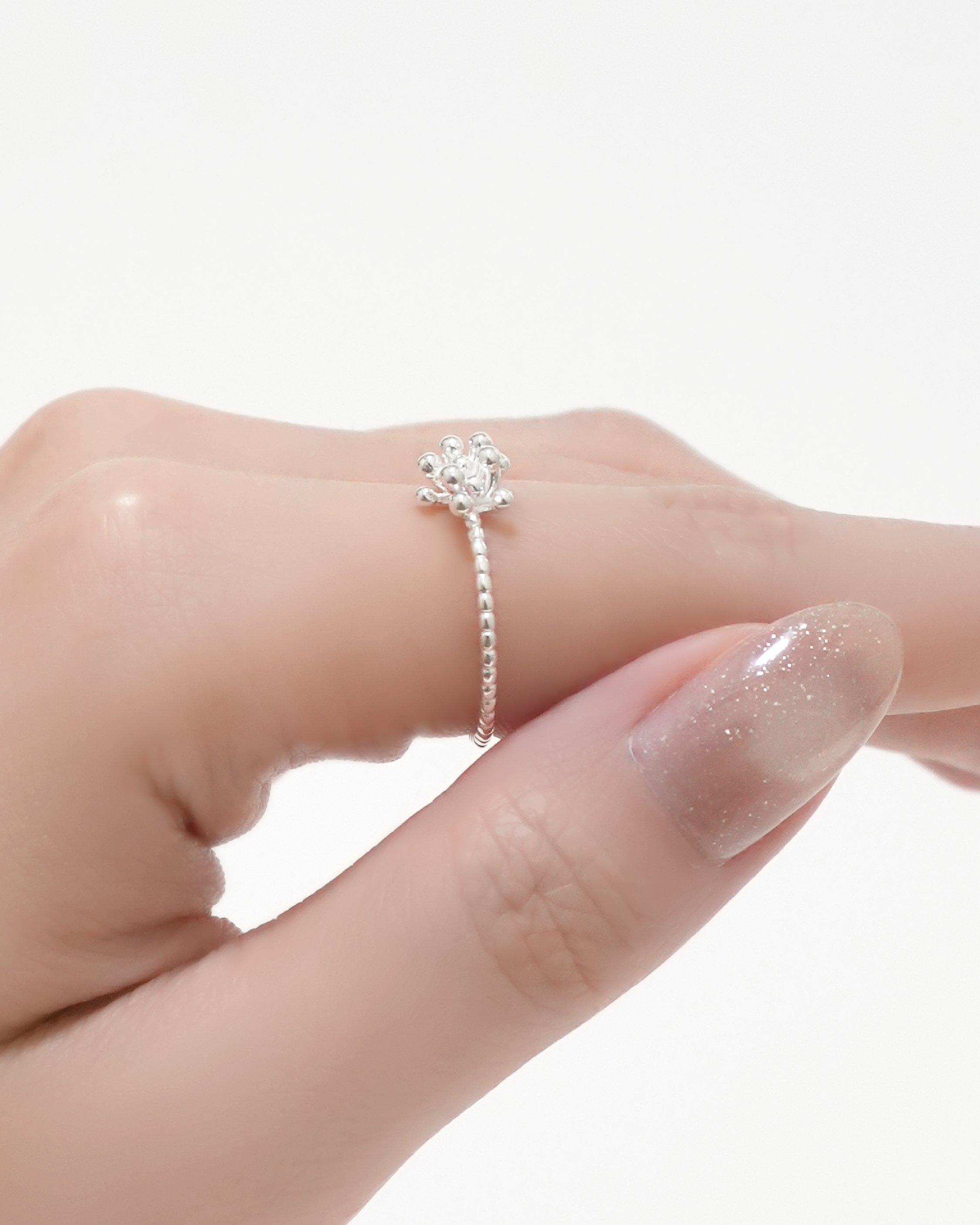Ethereal Mist Bloom Ring