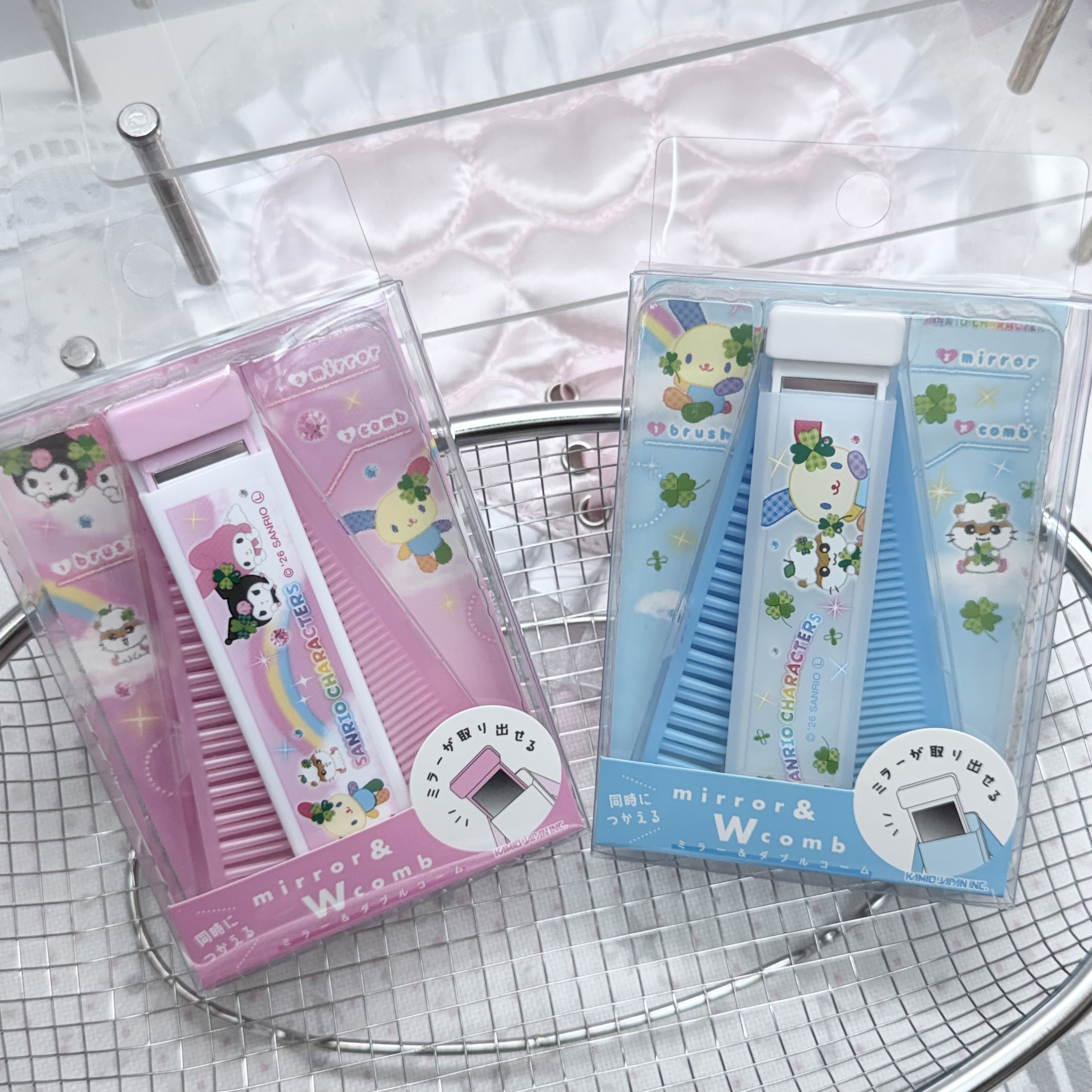 Sanrio 三合一便攜鏡梳