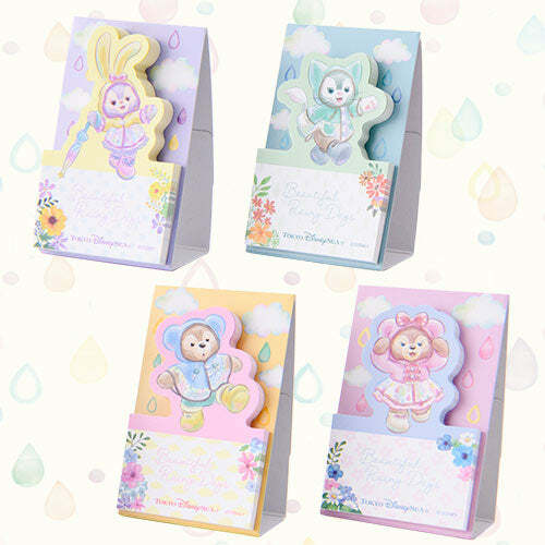 [現貨] [東京迪士尼] Beautiful Rainy Day|MEMO PAD 套裝 {TF220506G}