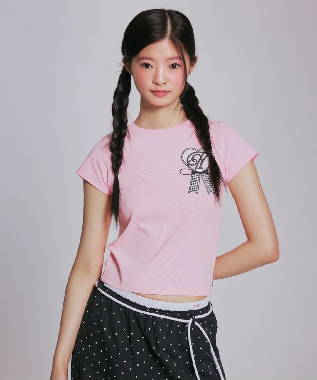 《換乘戀愛4♡敏京著用款》YOUHEE Rosette Tee