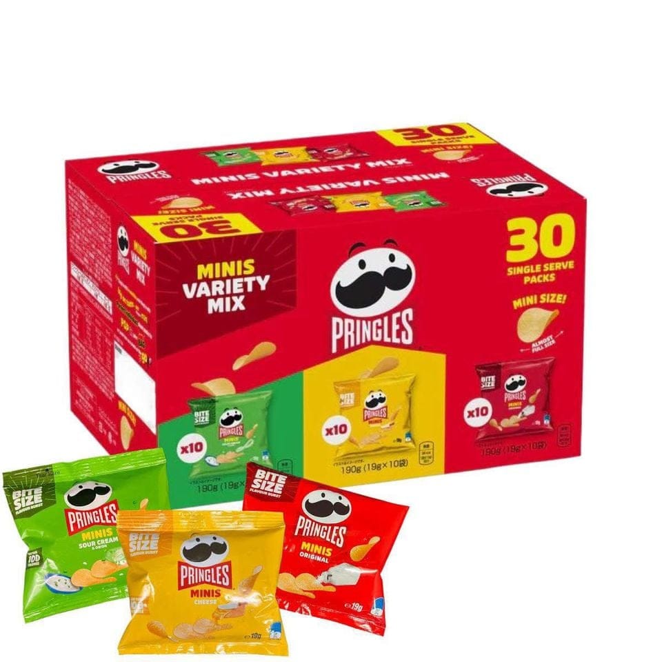 日本 Costco 直送 │品客PRINGLES迷你薯片 (一盒30包)