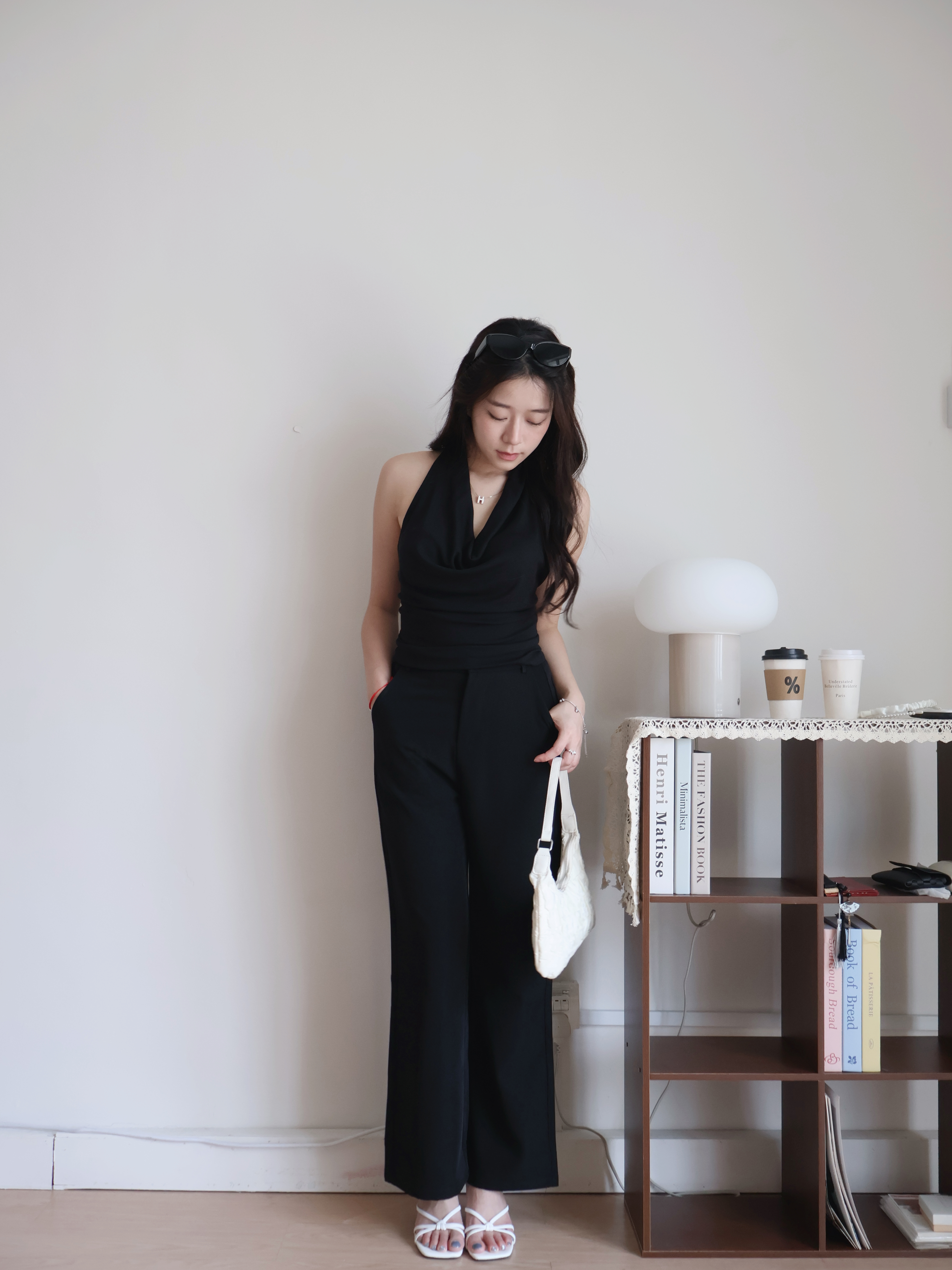 Joice Suit Pants | Black