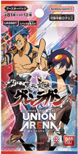 Union Arena TCG Card Game Booster - Single Pack (Shadow, Inuysha,Chainsaw,Macross)
