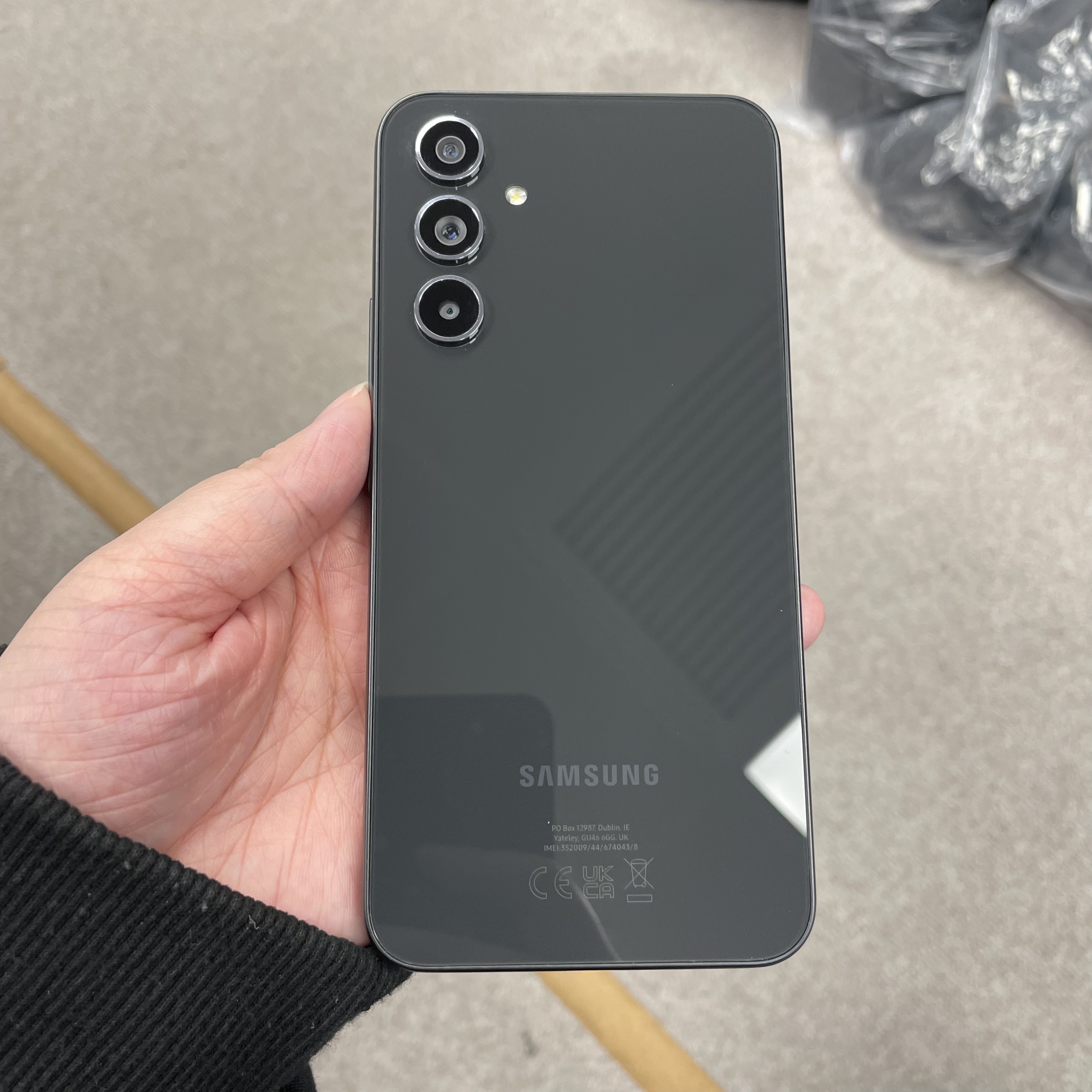 *6174 Galaxy A54 5G 超靚機 8+128GB 黑色 black