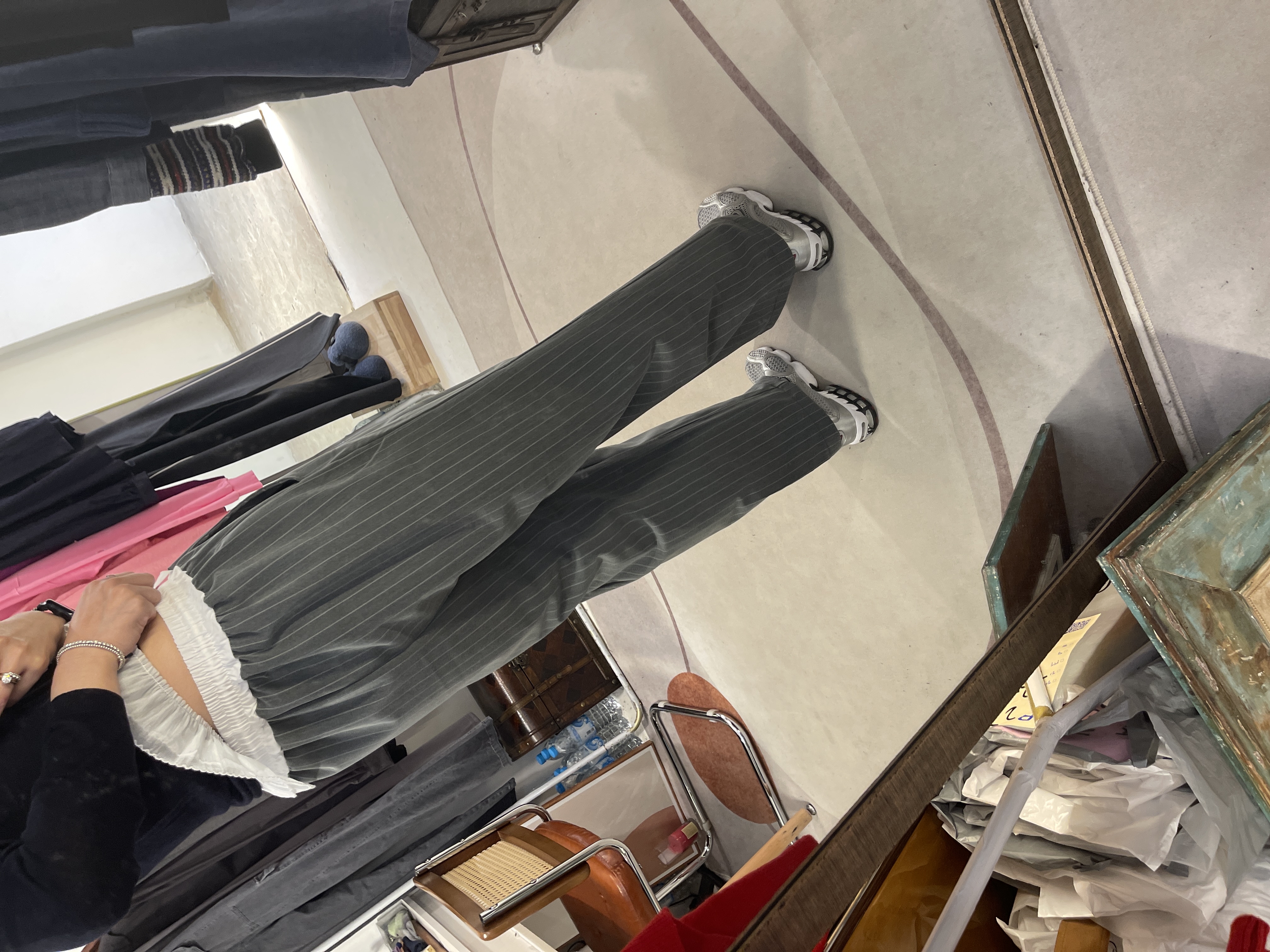 SS flexible waist pants