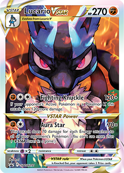  Pokemon TCG Card Game - Lucario Vstar