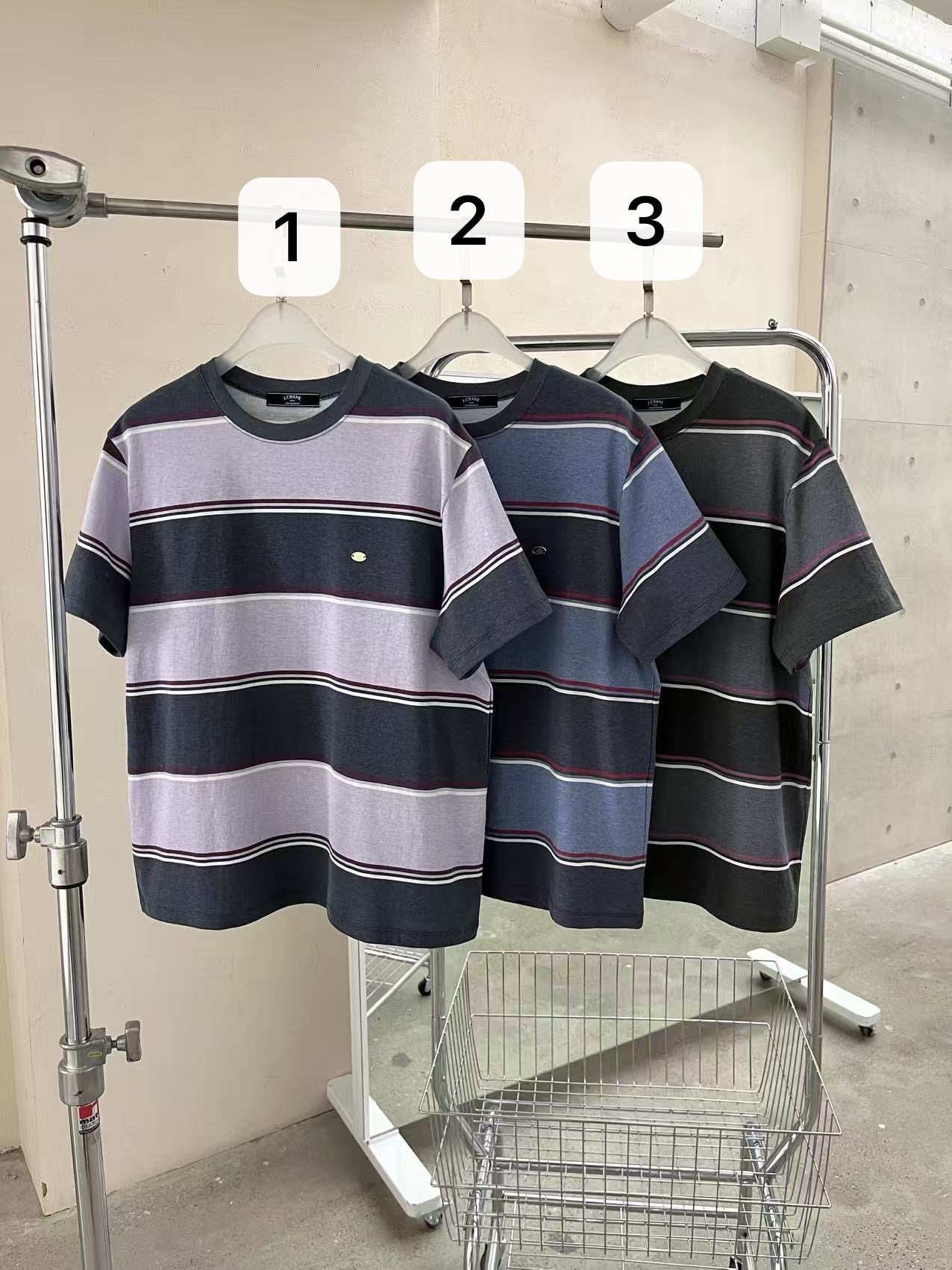 J crane 粗間棉Tee 