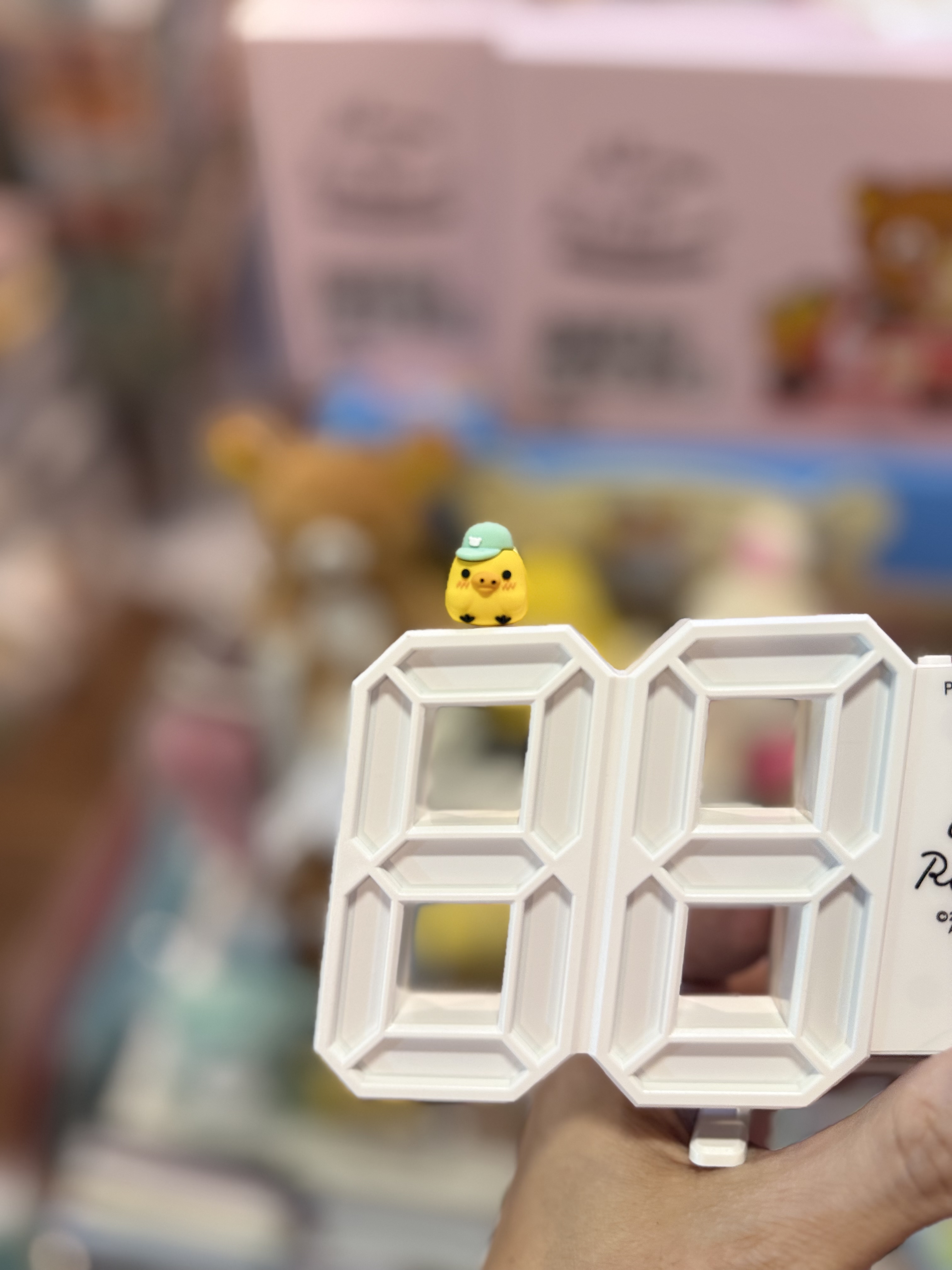 《現貨》全新台灣限定rilakkuma數字電子鐘