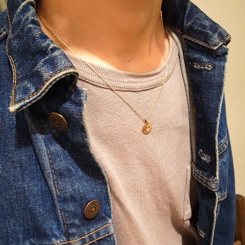 只按訂單生產~Atease K10 SMILE NECKLACE LARGE pre order/訂購