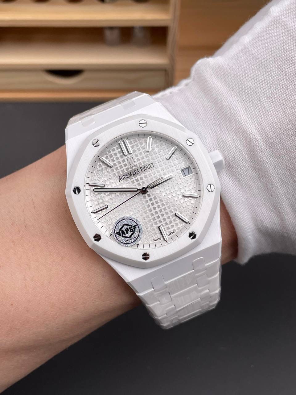 🚀爱彼 白陶瓷 15500白盘/41mm/4302机💯