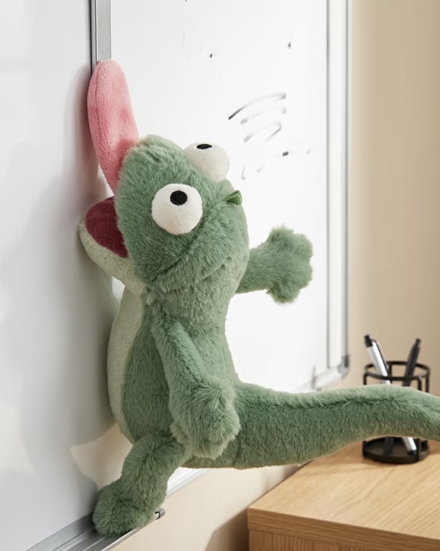 貪吃磁鐵小蜥蜴公仔掛件