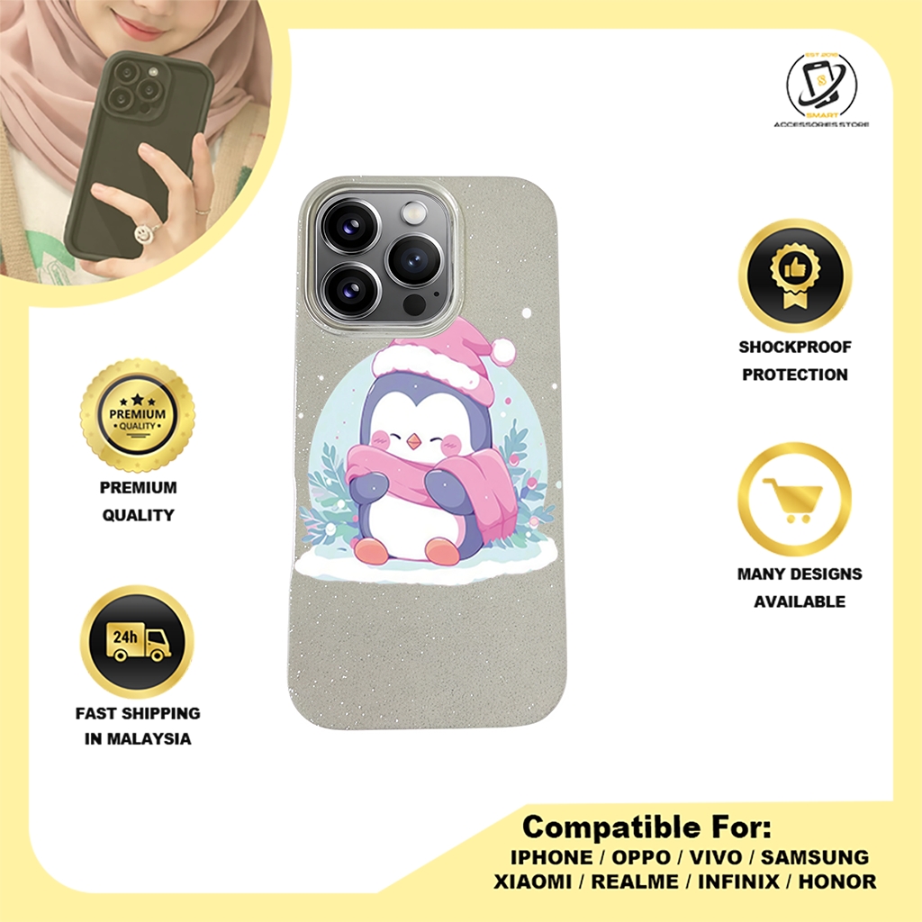 BLING CASE PHONE FOR IPHONE - DESIGN PENGUIN A