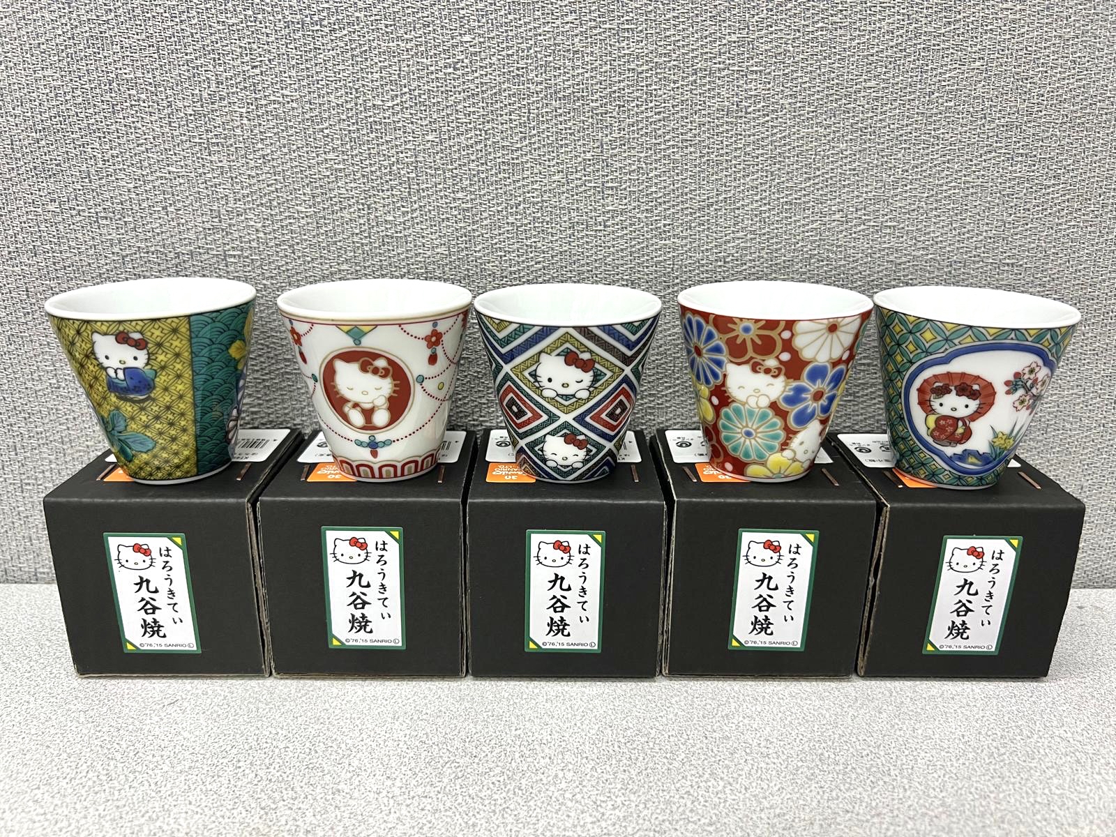 🎌日本直送🎌 Hello Kitty 日本製《九谷燒》清酒杯