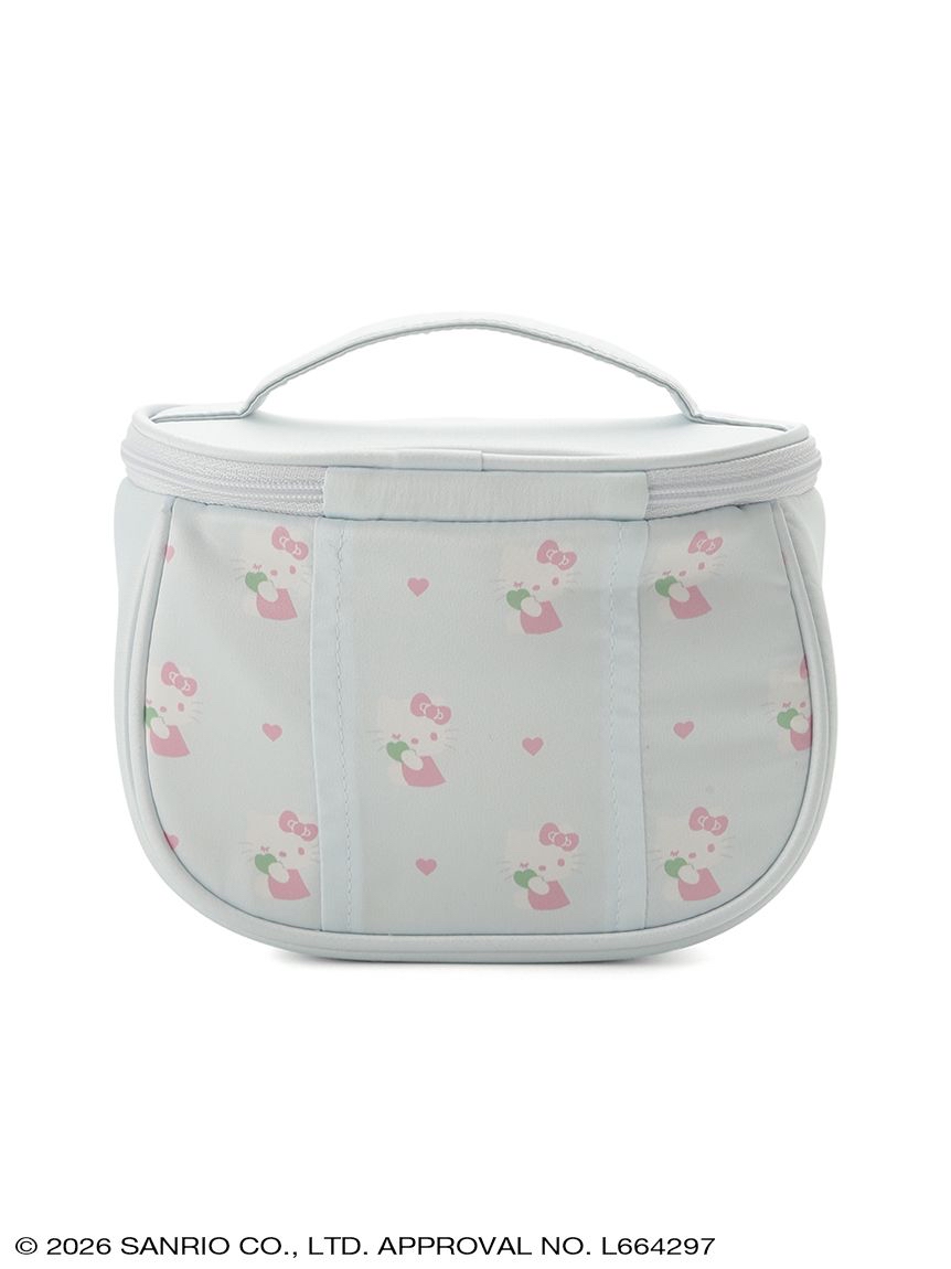 🎀【預訂】 Sanrio Kitty印花化妝包 Pink