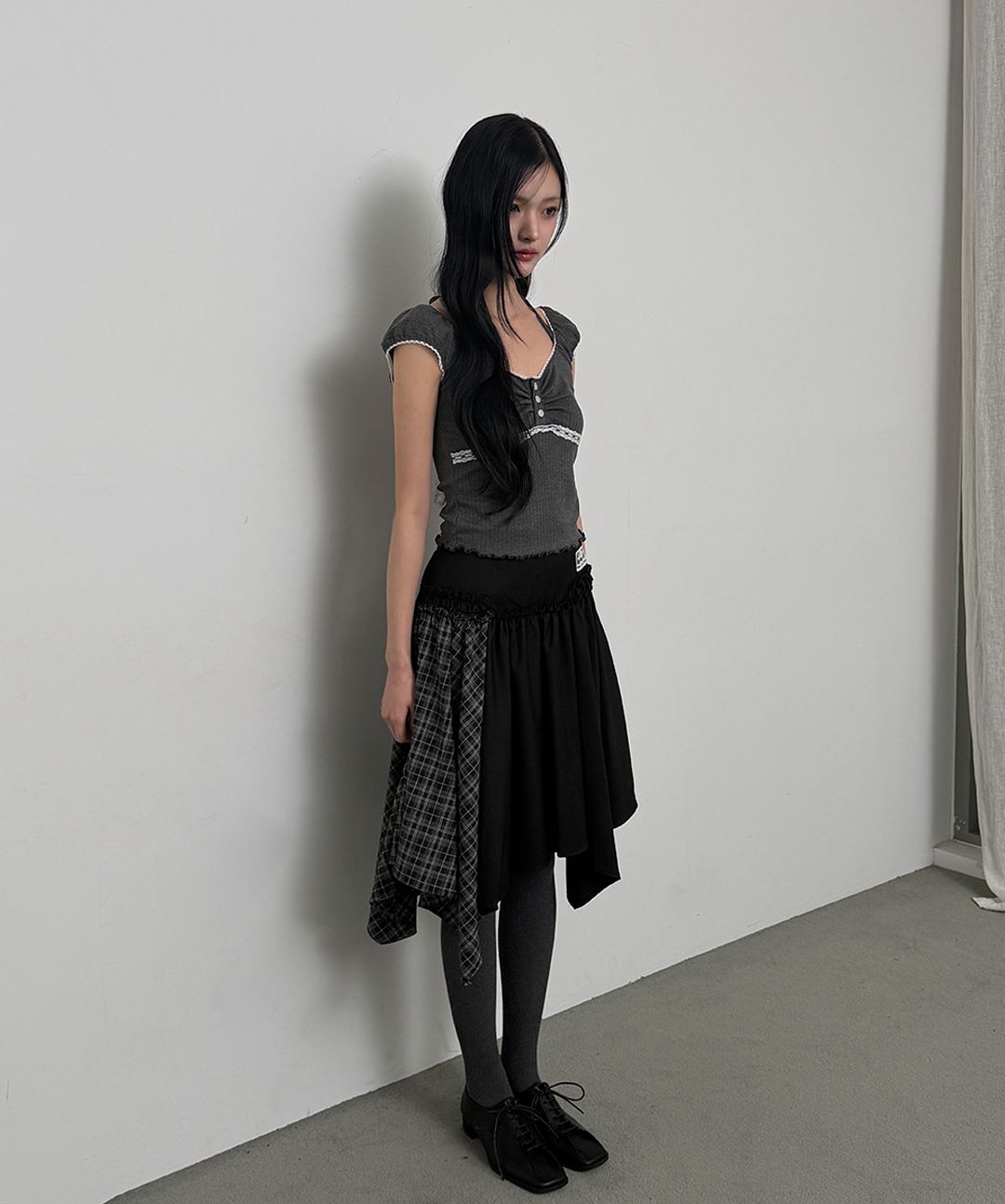 🇰🇷訂購｜ILLIGO 26SS｜Button halter sleeveless 4色 