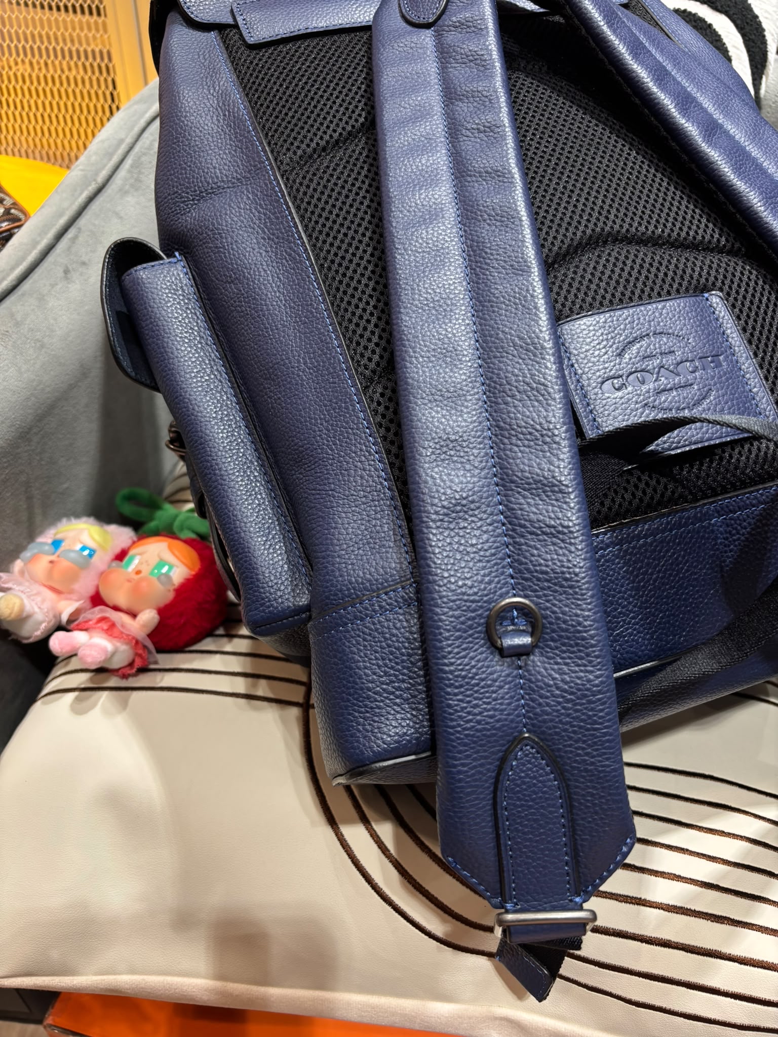 Coach Backpack calfskin 100%Authentic, 98%new ✅Dust bag