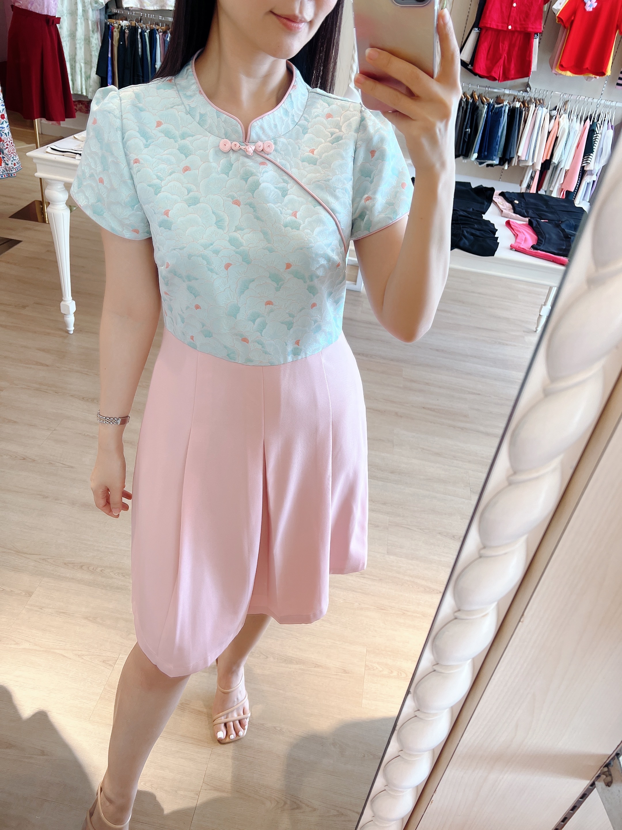 Sweet Cheongsam Dress