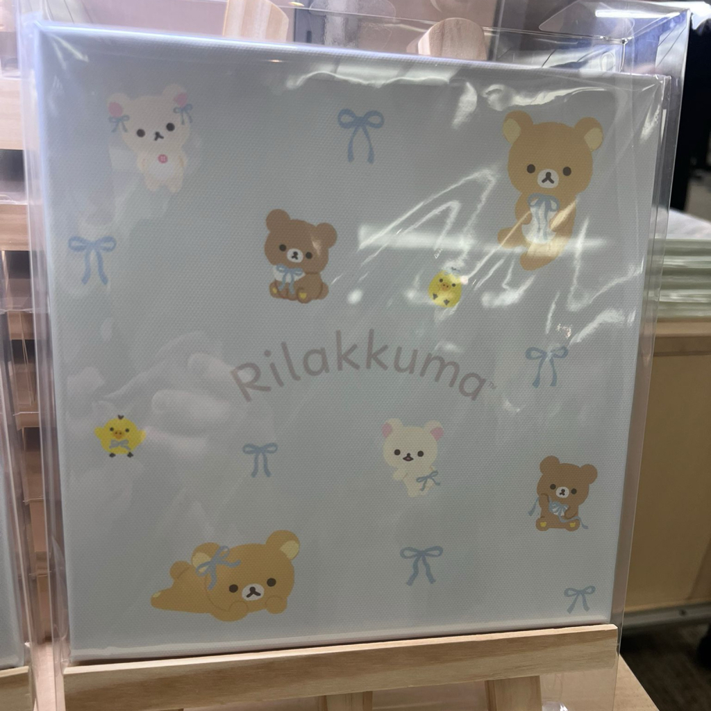 鬆弛熊銀座pop up店 限定小木架畫(全8款)