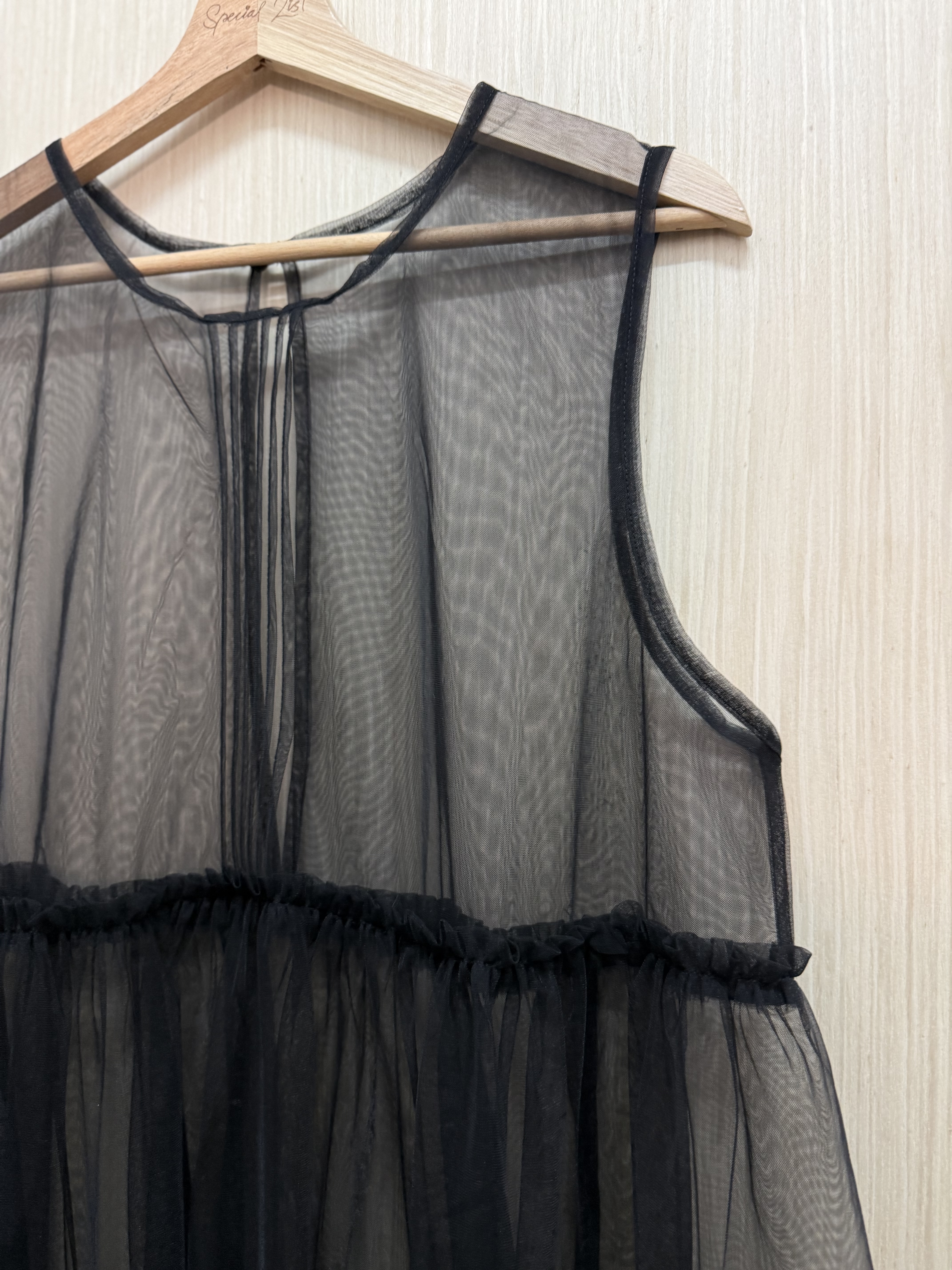 風琴透紗𝐨𝐮𝐭𝐞𝐫（黑色）