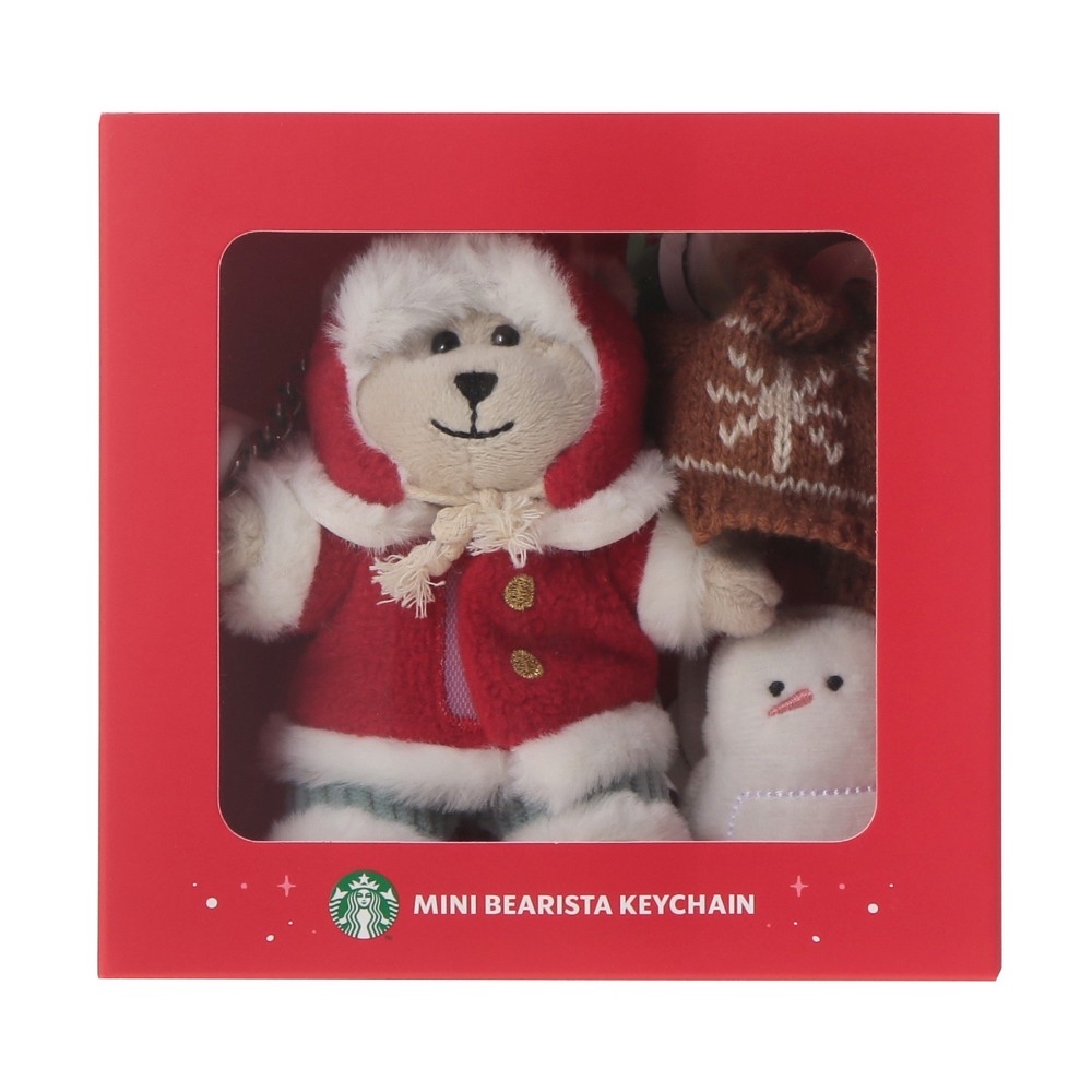  🎀【預訂】 Starbucks JP Colors of Holiday Bearista 公仔掛飾