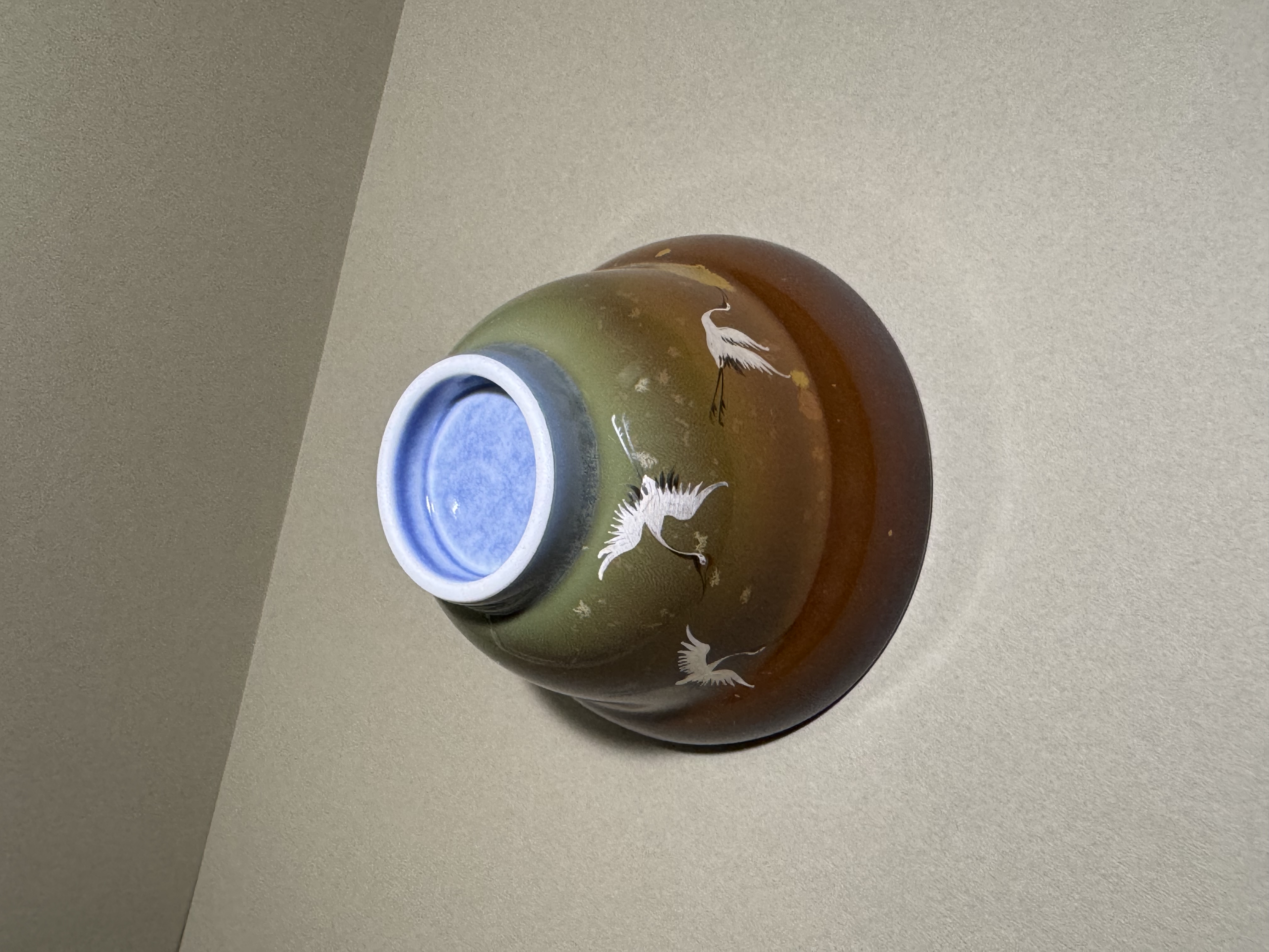 景德鎮陶瓷｜木首釉品茗杯（葫蘆型）