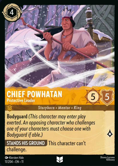 11/204 Chief Powhatan – Protective Leader UC