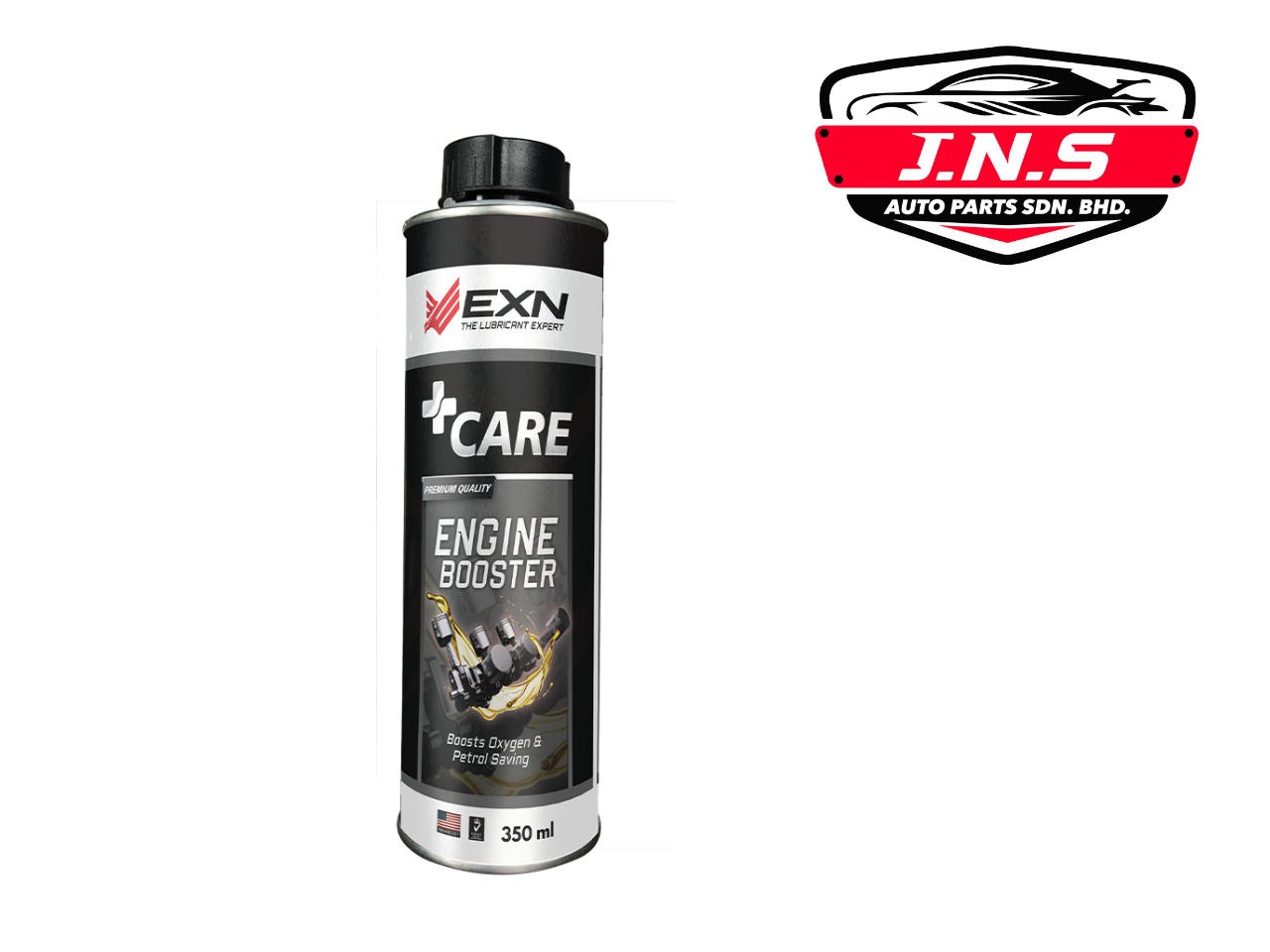 EXN +Care Engine Booster 350ml Petrol Saving Engine Treatment