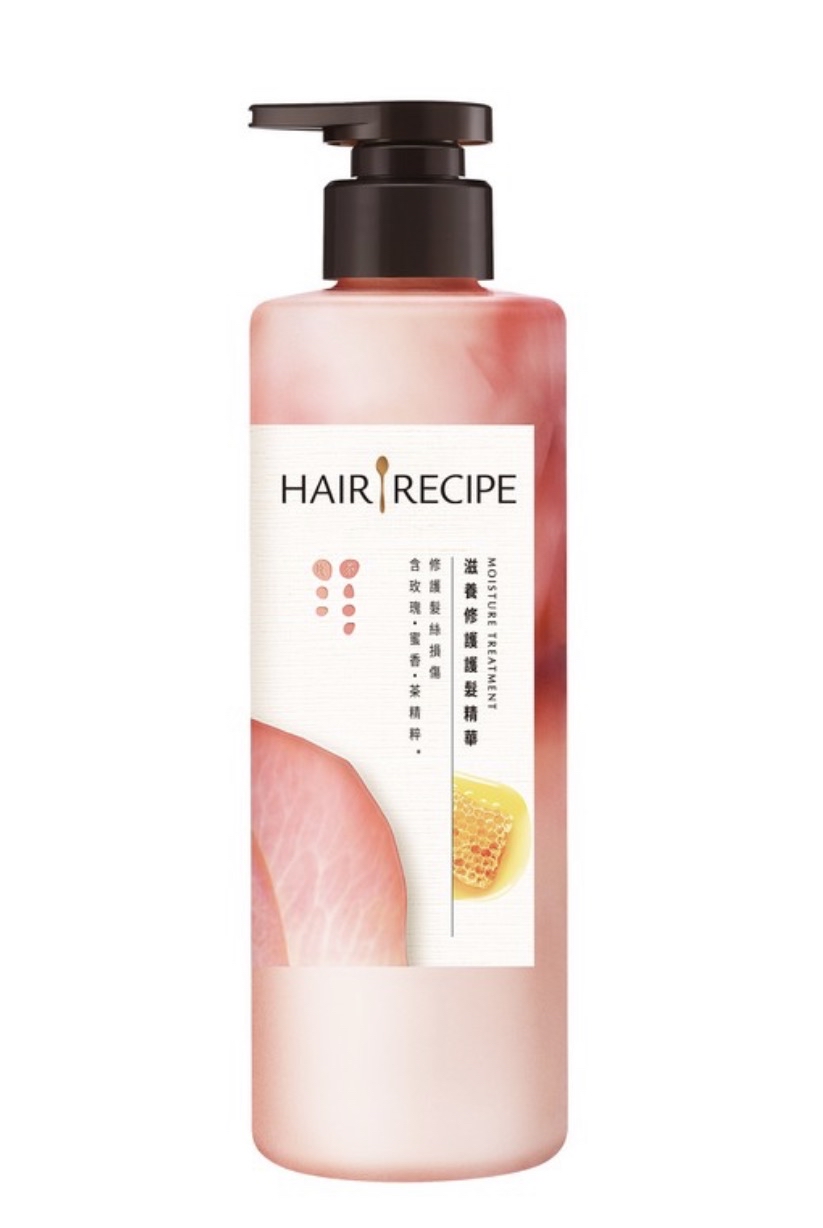 Hair Recipe髮的食譜玫瑰蜜香茶滋養修護護髮素 510G