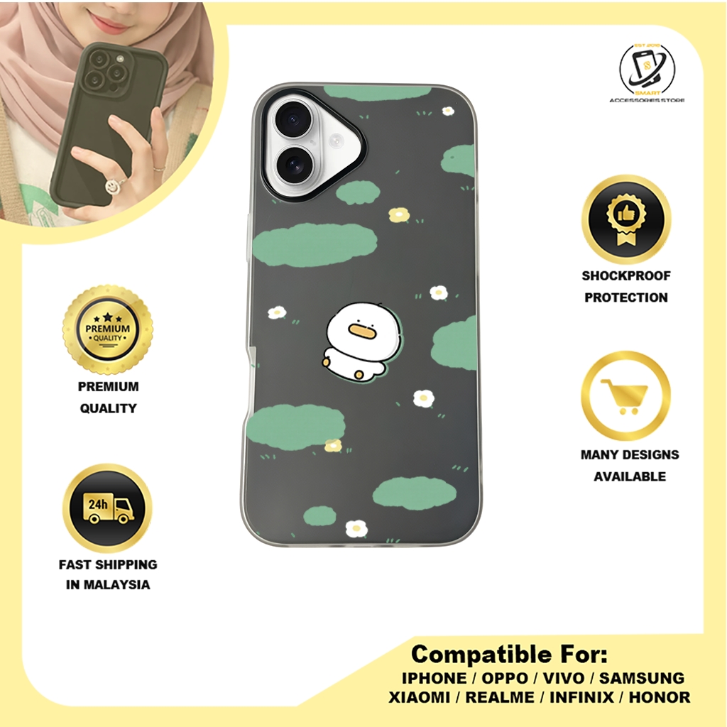 JELLY CASE PHONE FOR IPHONE - DESIGN DUCK B