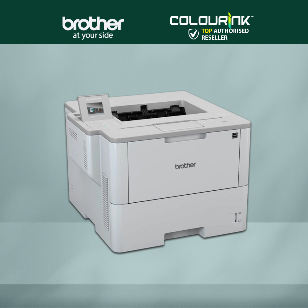 Brother HL-L6415DW A4 Mono Laser Printer Print Duplex WiFi Direct Mobile Print similar HL-5100DN L2370DN